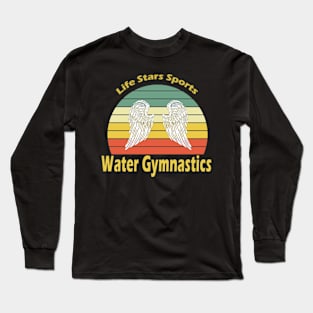 Sport Water Gymnastics Long Sleeve T-Shirt